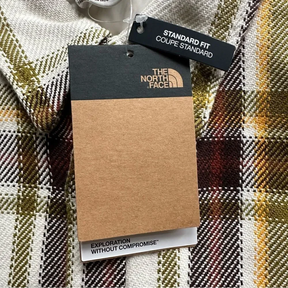 The North Face Valley Twill Flannel Shirt XL NWT